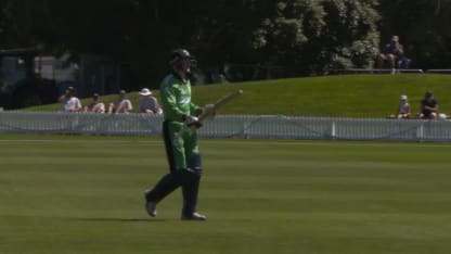 Mark Donegan caught behind for 38