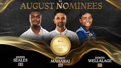 ICC Men’s Player of the Month nominees for August 2024 revealed
