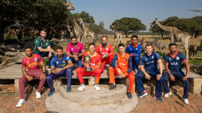 Captain's Photocall - ICC Men's Cricket World Cup Qualifier Zimbabwe 2023
