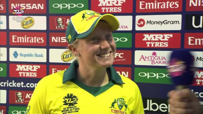 WI v AUS: Alyssa Healy interview