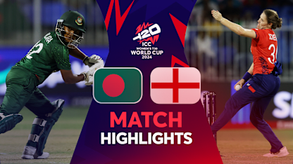 Spinners help England overcome Bangladesh | Match Highlights | WT20WC 2024






