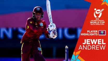 Jewel Andrew smashes a ton | U19 CWC 2024