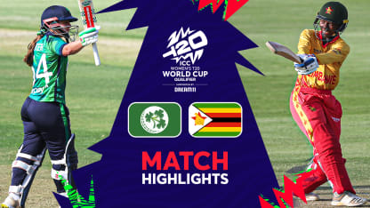 Ireland v Zimbabwe | Match Highlights | Women’s T20WC Qualifier 2024