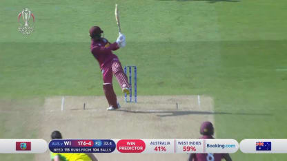 CWC19: AUS v WI: Highlights of Shai Hope's 68