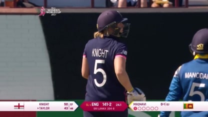 Heather Knight's match winning 82