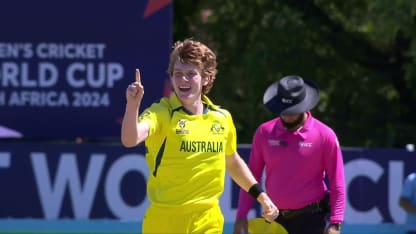 C Vidler with a Spectacular Bowled Out vs. Namibia