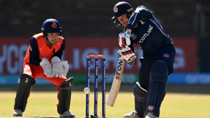 Richie Berrington compiles fine fifty for Scotland in crunch clash | CWC23 Qualifier