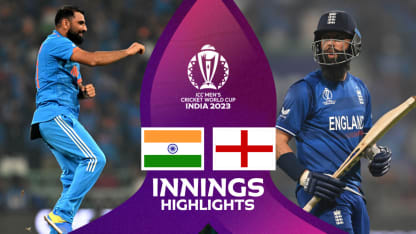 India bowlers run through England | Innings Highlights | CWC23