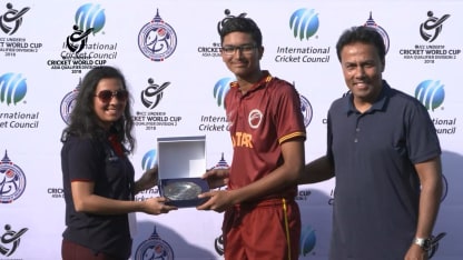 ICC U19 CWC Asia Qualifier Division 2: Player of the match performance from Qatar's Shubh Agarwal against Saudi Arabia