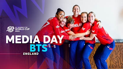 Behind the scenes of England's media day | WT20WC 2024