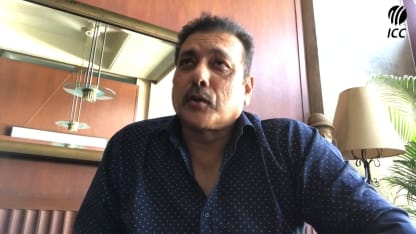 A special message from Ravi Shastri for MS Dhoni as he receives his FanCraze special digital collectible