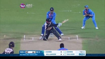 Colin Munro nails reverse sweep all the way!