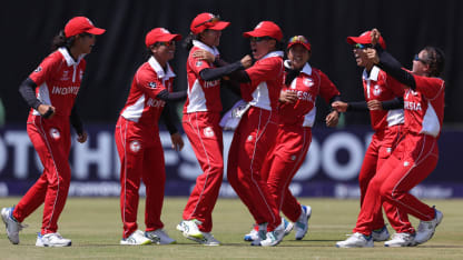 Indonesia's epic wicket team celebration | U19 Women's T20 World Cup