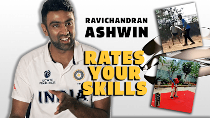 Ravichandran Ashwin: Rates Your Skills