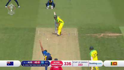 CWC19: SL v AUS - Aaron Finch 153 batting highlights