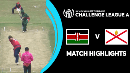 Kenya v Jersey | Men's CWC Challenge League A | Match Highlights