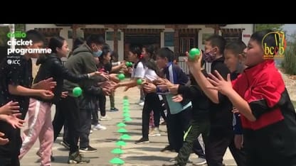 Launch of ICC Criiio cricket programme in Bhutan