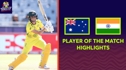 Ash Gardner stars against India and earns POTM nod | Women's T20WC 2023
