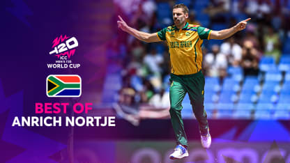 Proteas bowler delivers fireballs | Best of Anrich Nortje | T20WC 2024