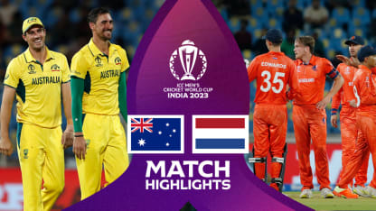 Starc sizzles in warm-up match against Netherlands | CWC23 Match Highlights