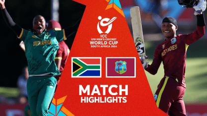 South Africa v West Indies Match Highlights | U19 CWC 2024