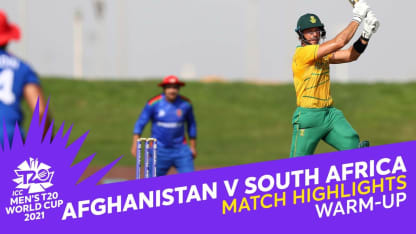 Match Highlights: Afghanistan v South Africa