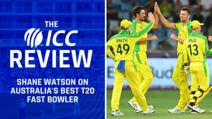 Who does Shane Watson consider Australia's best T20 fast bowler? | The ICC Review