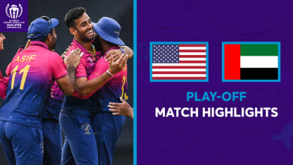 UAE snap losing streak in final-over thriller against USA | CWC23 Qualifier