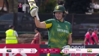 #WWC17 Lizelle Lee's blistering 92