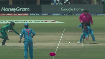 Nissan POTD - Jemimah Rodrigues' direct hit runs out Omaima Sohail
