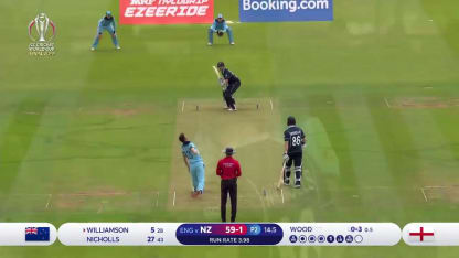 CWC19 Final: NZ v ENG – New Zealand innings highlights