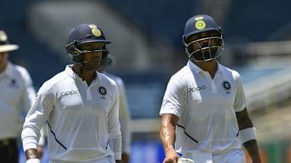 Mayank Agarwal and Virat Kohli