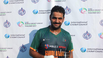 Man of the match Saeed Hammad.JPG