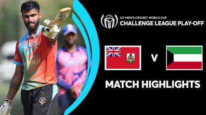 Bermuda v Kuwait | Match Highlights | CWC Challenge League Play-off