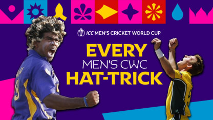 Every hat-trick from previous World Cups | ICC Men's CWC