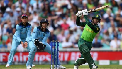 CWC19: Eng v SA – Quinton de Kock, 68 (74)