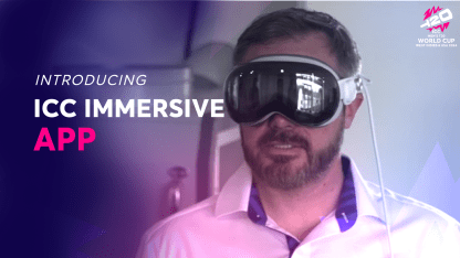 ICC announces ‘ICC Immersive’ app exclusively for Apple Vision Pro users