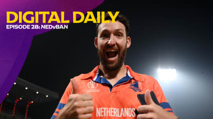 Netherlands dominate Bangladesh for second win | Digital Daily: Episode 28 | CWC23