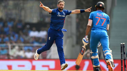 Lucknow crowd silenced as Woakes cleans up Gill with superb delivery | CWC23