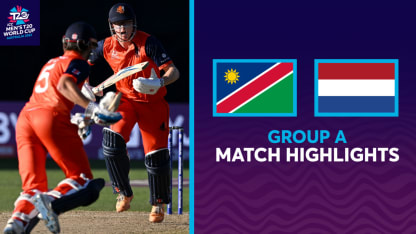 Netherlands overcome late Namibia fightback | Match Highlights | T20WC 2022