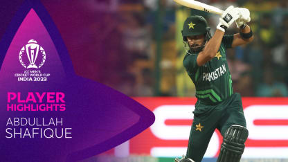 Shafique's positive knock guides Pakistan chase | CWC23