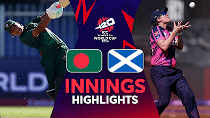 Disciplined Scotland keep Bangladesh in check | Innings Highlights | WT20WC 2024