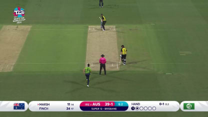 Six - Mitchell Marsh - Australia v Ireland ICC T20WC 2022