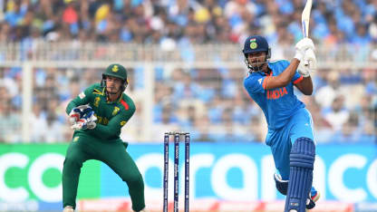 Iyer targets Jansen as India pick up scoring rate | CWC23