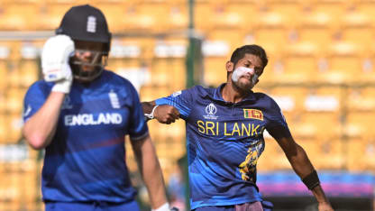 Sri Lanka fast bowlers take command in the middle overs | CWC23