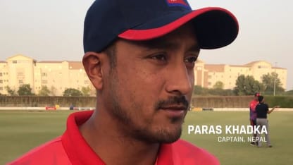 Nepal captain Paras Khadka: 'This is just the beginning'
