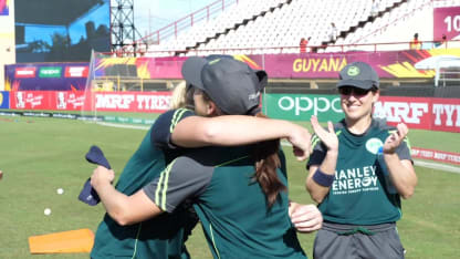 AUS v IRE: Kim Garth presented her 100th cap for Ireland