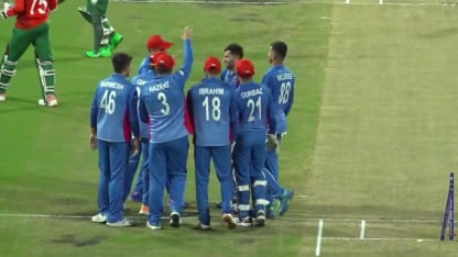 Wicket - Shakib Al-Hasan - Afghanistan v Bangladesh ICC T20WC 2022