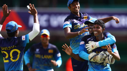 Vinuja Ranpul’s five-for | SL v AFG | ICC U19 Men’s CWC 2022