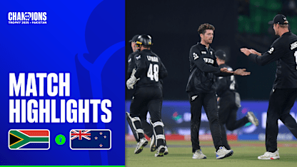 Stellar New Zealand secure final spot | Match Highlights | Champions Trophy 2025